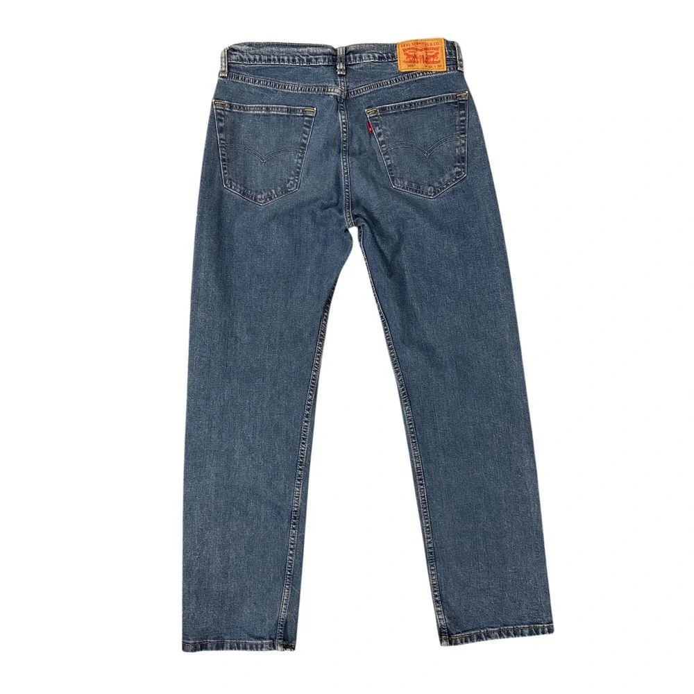 Levi's 505 Regular Fit‎ Jeans Mens 32x30 Blue Good Straight Leg Denim 00505-1936